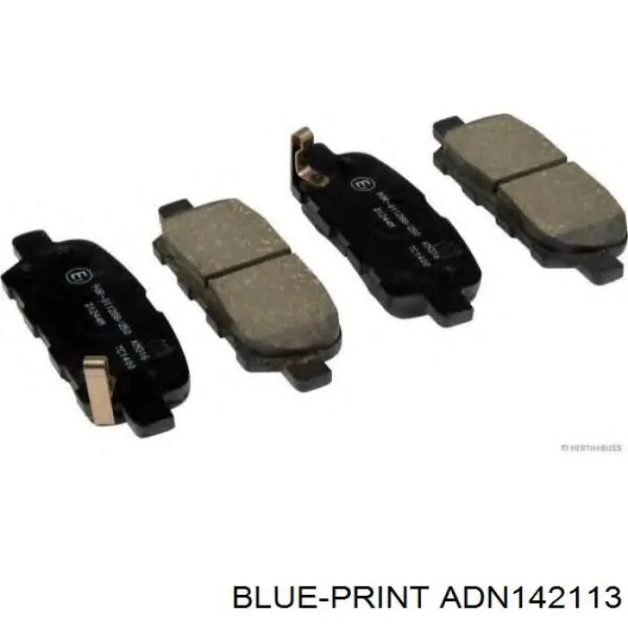 Колодки дисковые  Blue Print ADN142113 цена, от 15.45 USD