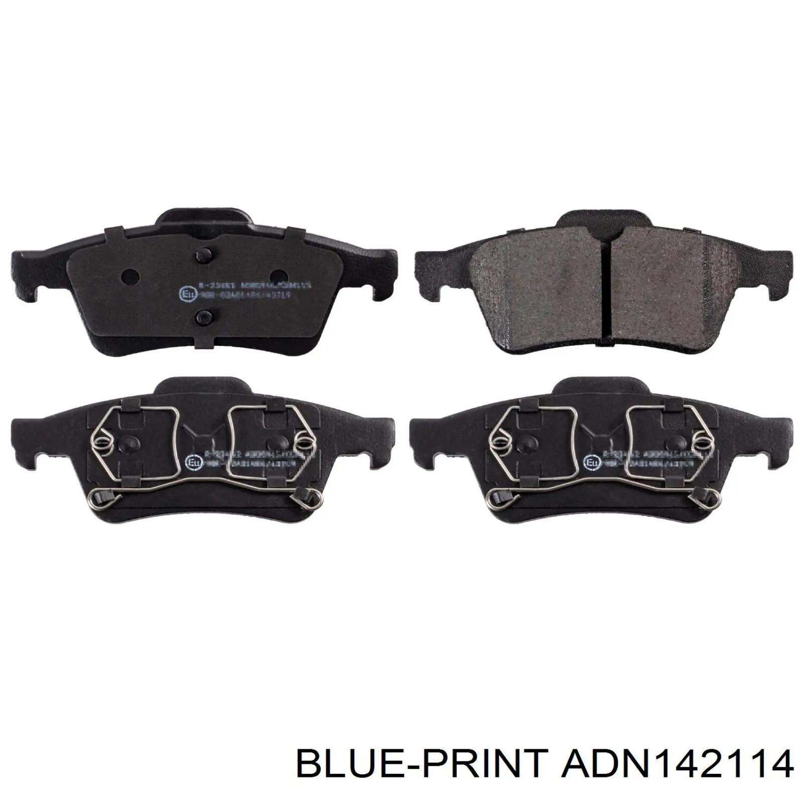 Колодки дисковые  Blue Print ADN142114 цена, от 12.76 USD