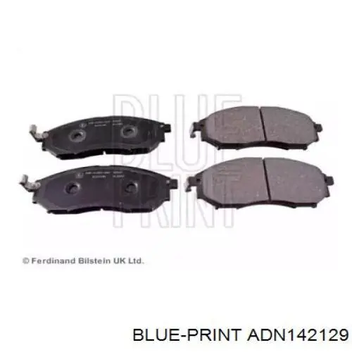Передние тормозные колодки ADN142129 Blue Print