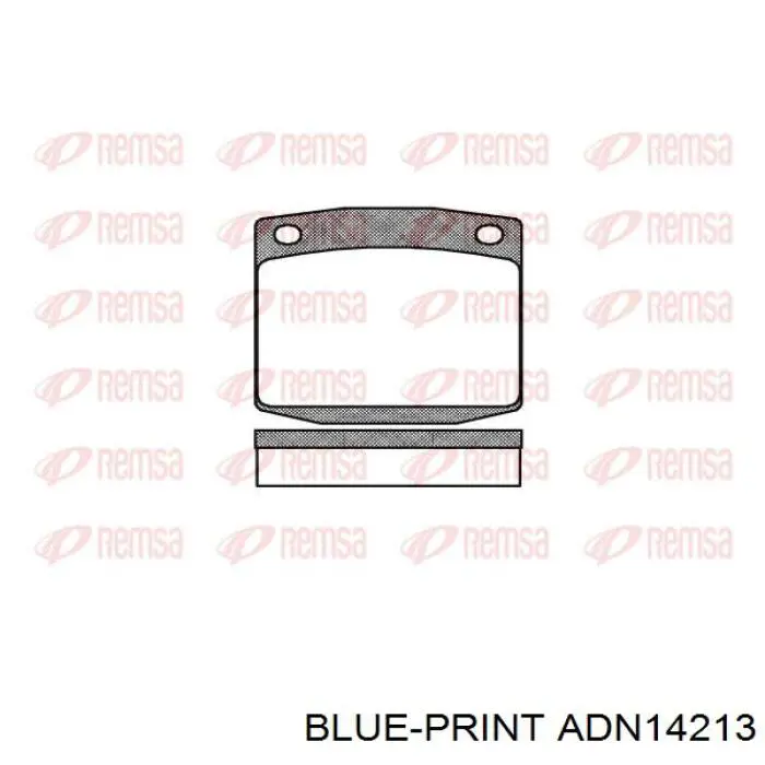 Передние тормозные колодки ADN14213 Blue Print