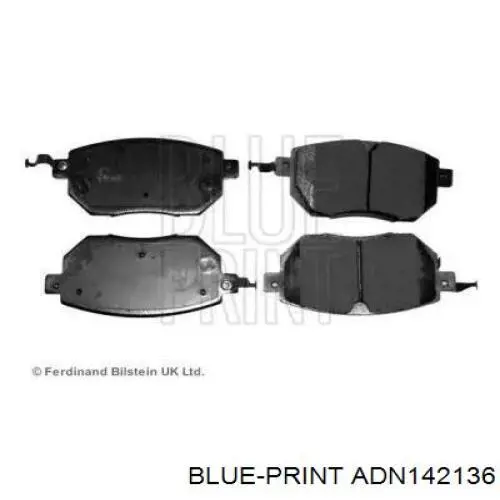 Передние тормозные колодки QF0393S Q-top