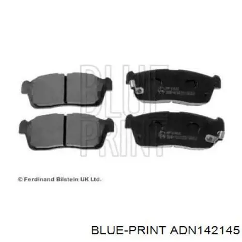 Передние тормозные колодки ADN142145 Blue Print