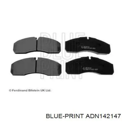 Передние тормозные колодки ADN142147 Blue Print