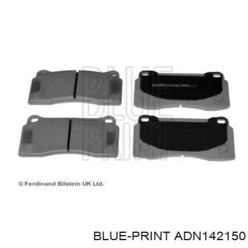 Передние тормозные колодки ADN142150 Blue Print