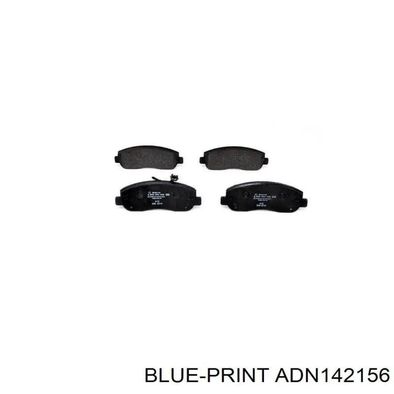 Тормозные колодки Blue Print ADN142156
