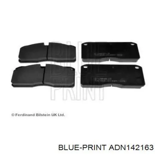 Передние тормозные колодки ADN142163 Blue Print