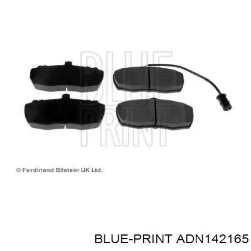 Передние тормозные колодки ADN142165 Blue Print