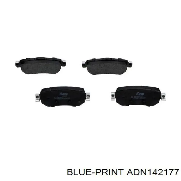 Колодки дисковые  Blue Print ADN142177 цена, от 25.58 USD