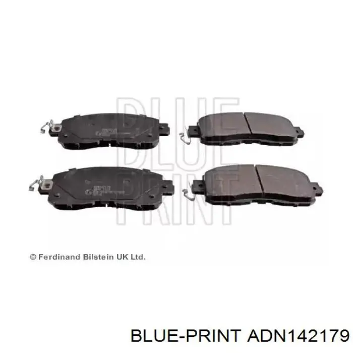 Колодки тормозные передние дисковые на Nissan Altima  L33 