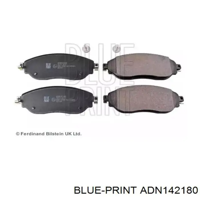 Передние тормозные колодки ADN142180 Blue Print