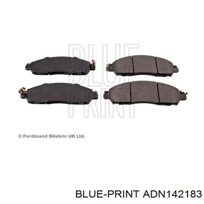 Передние тормозные колодки D533E Dafmi
