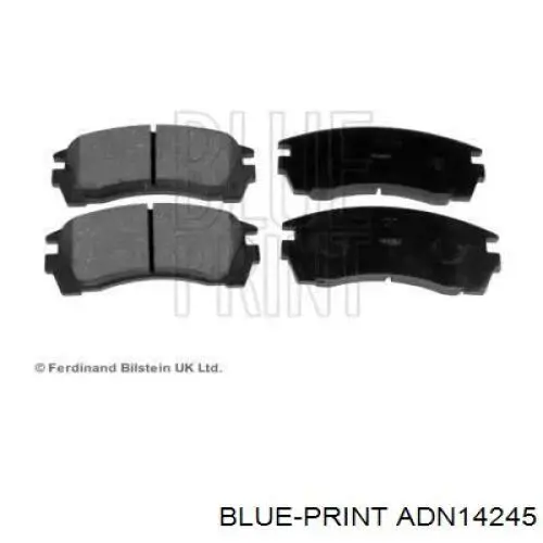 Купить ADN14245 Blue Print Колодки тормозные