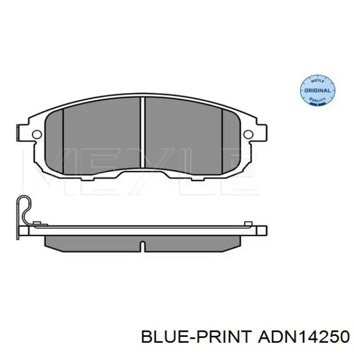 Колодки Blue Print ADN14250 цена, от 25.38 USD