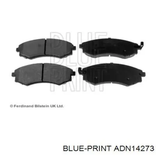 Передние тормозные колодки ADN14273 Blue Print