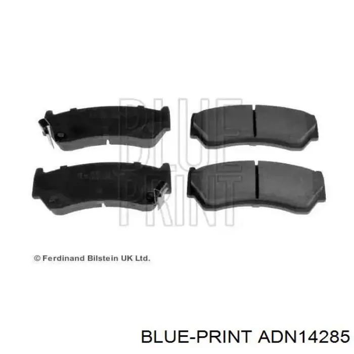 ADN14285 Blue Print передние тормозные колодки