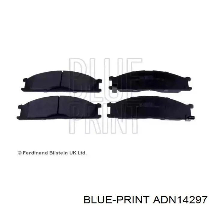 Передние тормозные колодки ADN14297 Blue Print