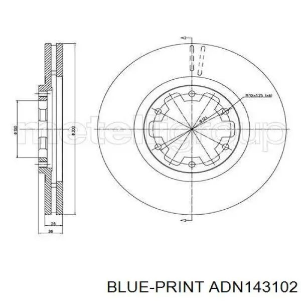 Купить 986479031 Bosch Ротор тормозной