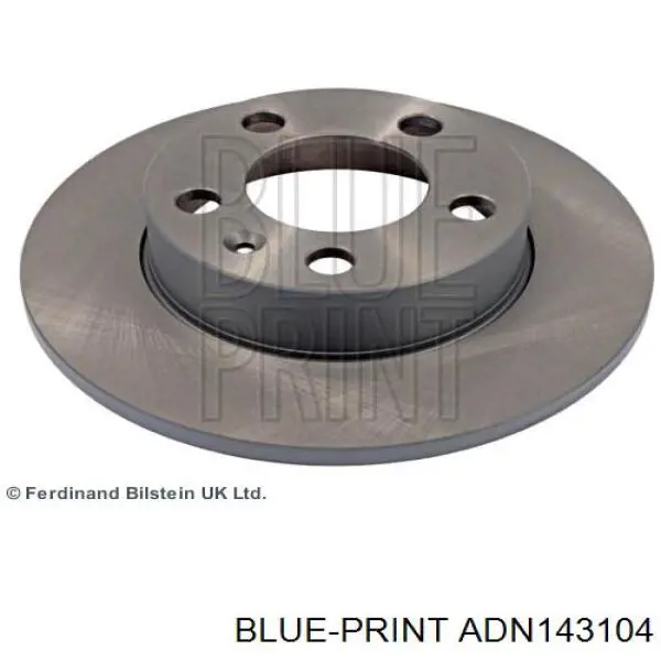 Купить ADN143104 Blue Print Диск тормозной задний