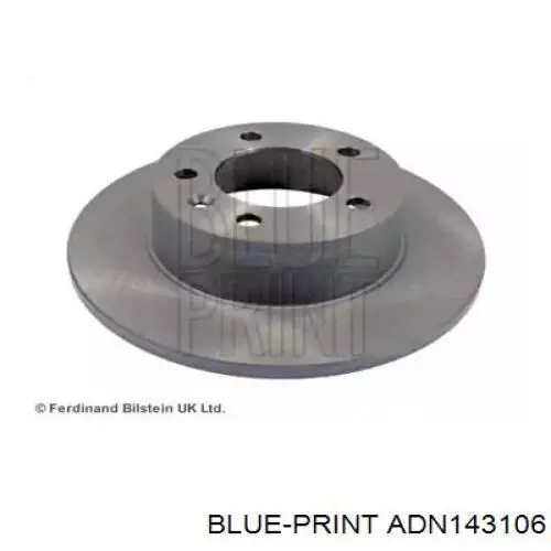 Тормозные диски ADN143106 Blue Print