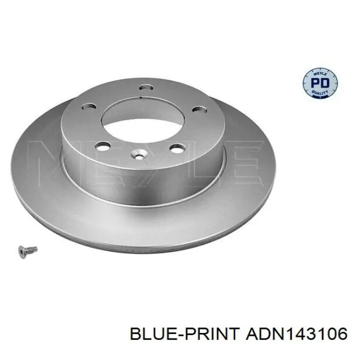 Задний тормозной диск Blue Print ADN143106 цена, от 35.70 USD