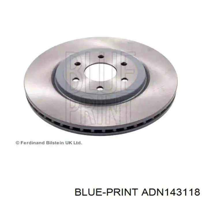 Передние тормозные диски ADN143118 Blue Print