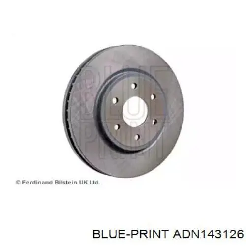 Передние тормозные диски ADN143126 Blue Print