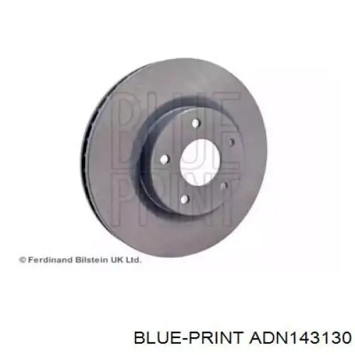 Передний тормозной диск Blue Print ADN143130
