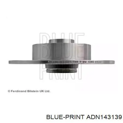 Тормозные диски ADN143139 Blue Print