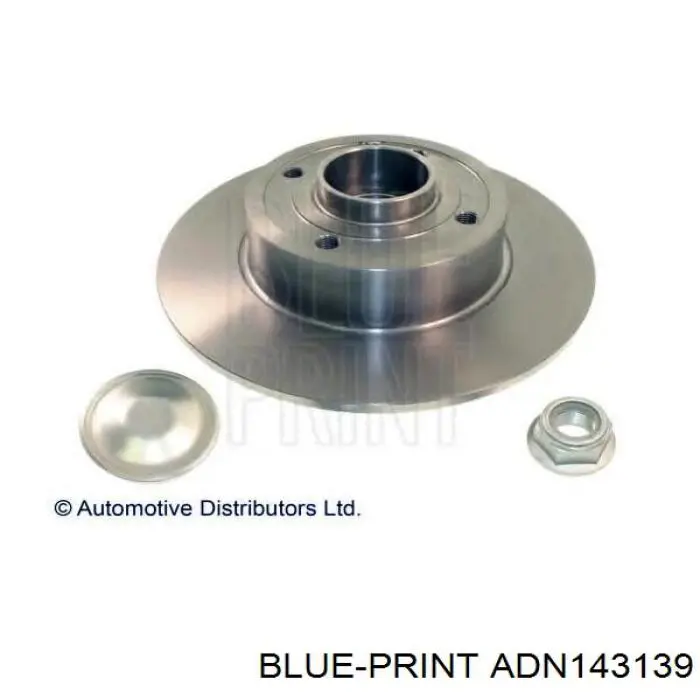 Диск гальмівний задній ADN143139 Blue Print