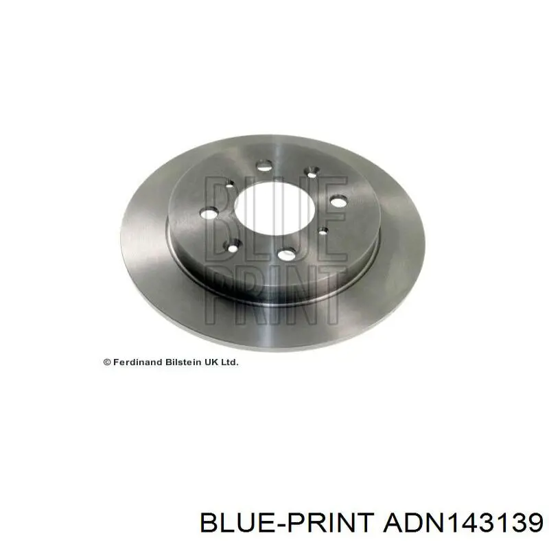 Диск гальмівний задній ADN143139 Blue Print