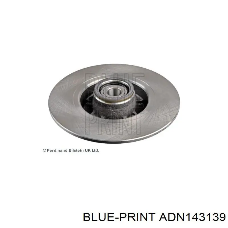 Диск гальмівний задній ADN143139 Blue Print