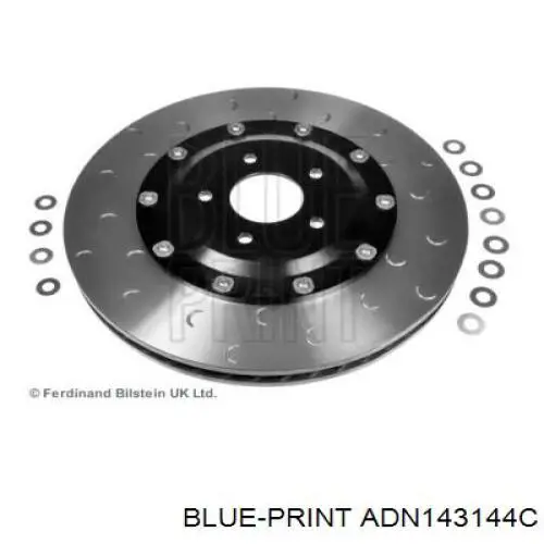 Передние тормозные диски ADN143144C Blue Print