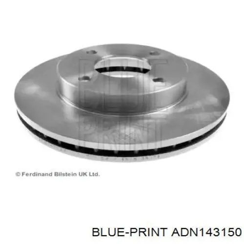 Freno de disco delantero ADN143150 Blue Print