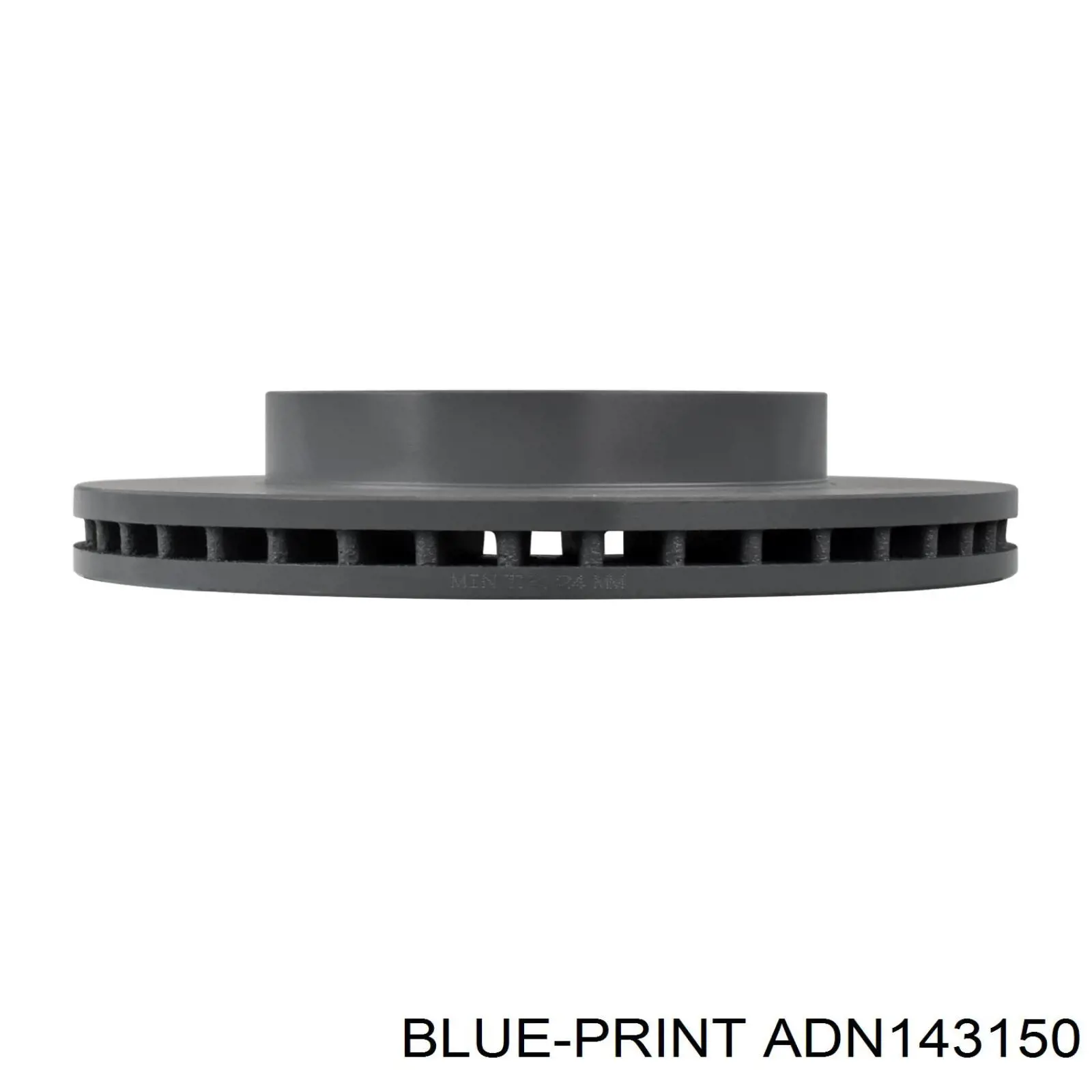 Передний тормозной диск Blue Print ADN143150