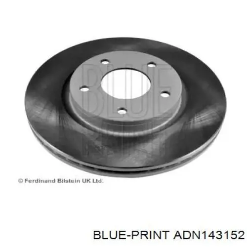 Передние тормозные диски ADN143152 Blue Print