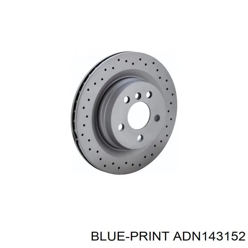 ADN143152 Blue Print Диск тормозной передний