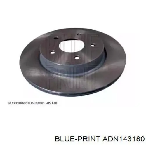 Диск гальмівний задній ADN143180 Blue Print