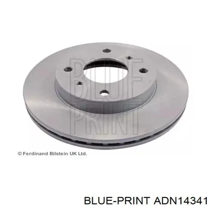 Передние тормозные диски ADN14341 Blue Print