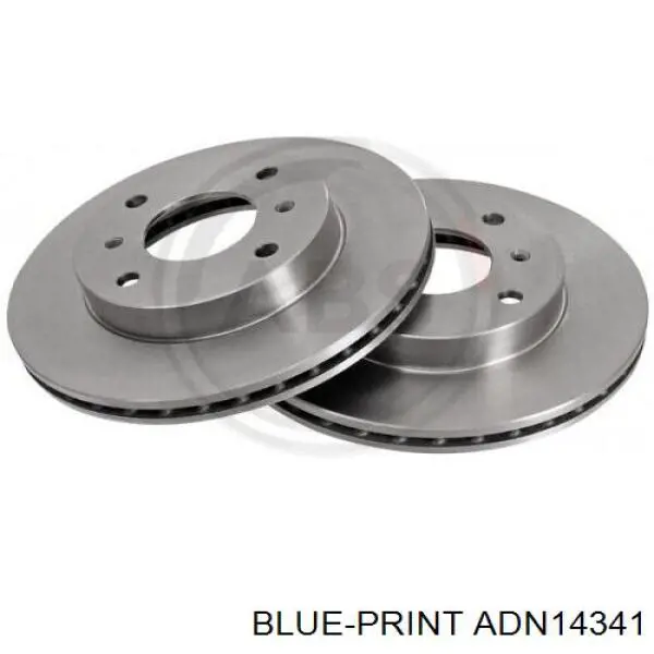 Передний тормозной диск Blue Print ADN14341