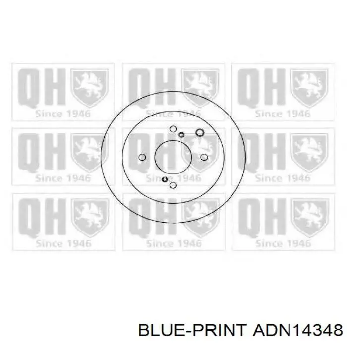 ADN14348 Blue Print Дисковый тормоз