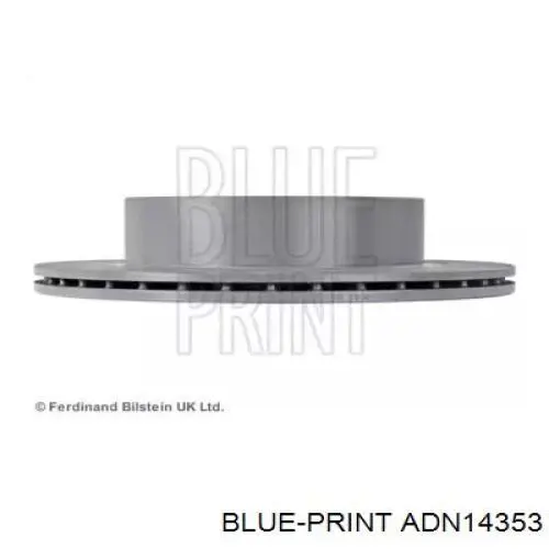 Купить ADN14353 Blue Print Диск тормозной задний