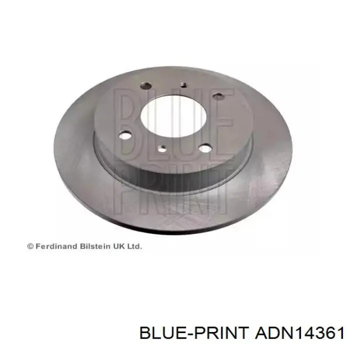 Тормозные диски ADN14361 Blue Print