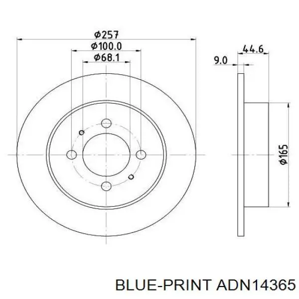 C41026 ABE Дисковый тормоз