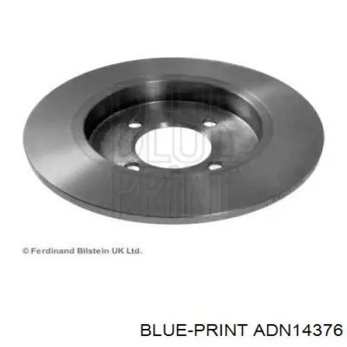 Тормозные диски ADN14376 Blue Print