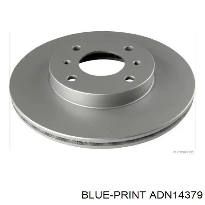 Передний тормозной диск Blue Print ADN14379