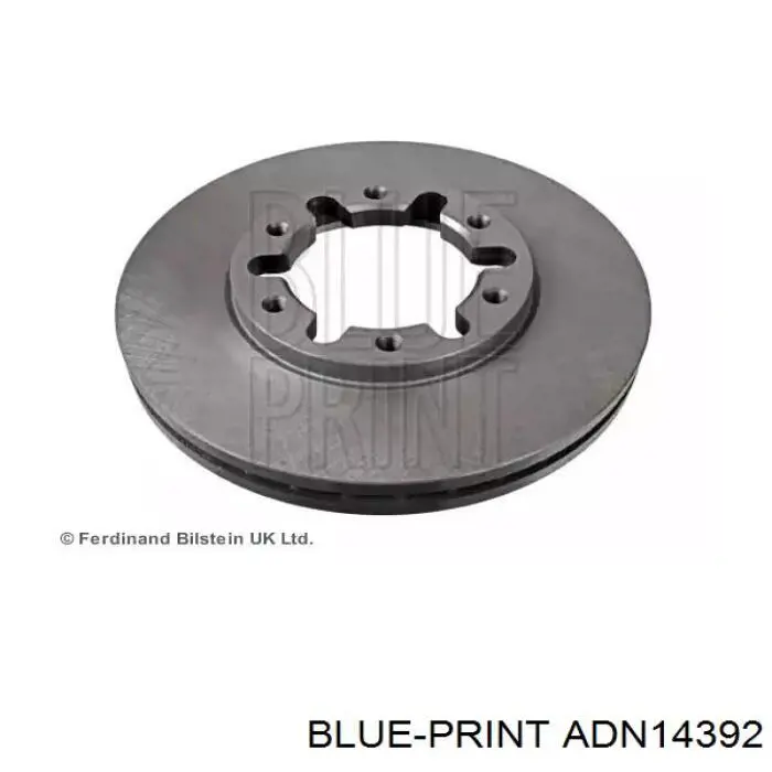 ADN14392 Blue Print диск тормозной передний