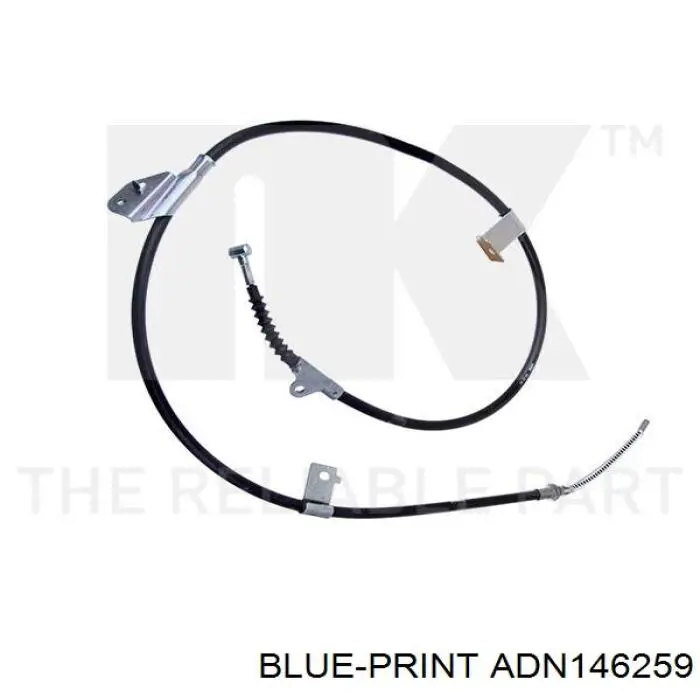 Трос ручного тормоза задний ABE C71062ABE цена, от 13.97 USD