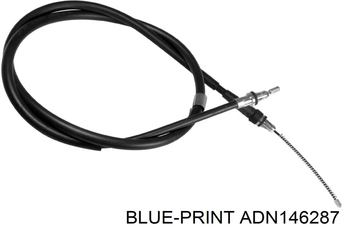 Трос ручного тормоза задний левый Blue Print ADN146287