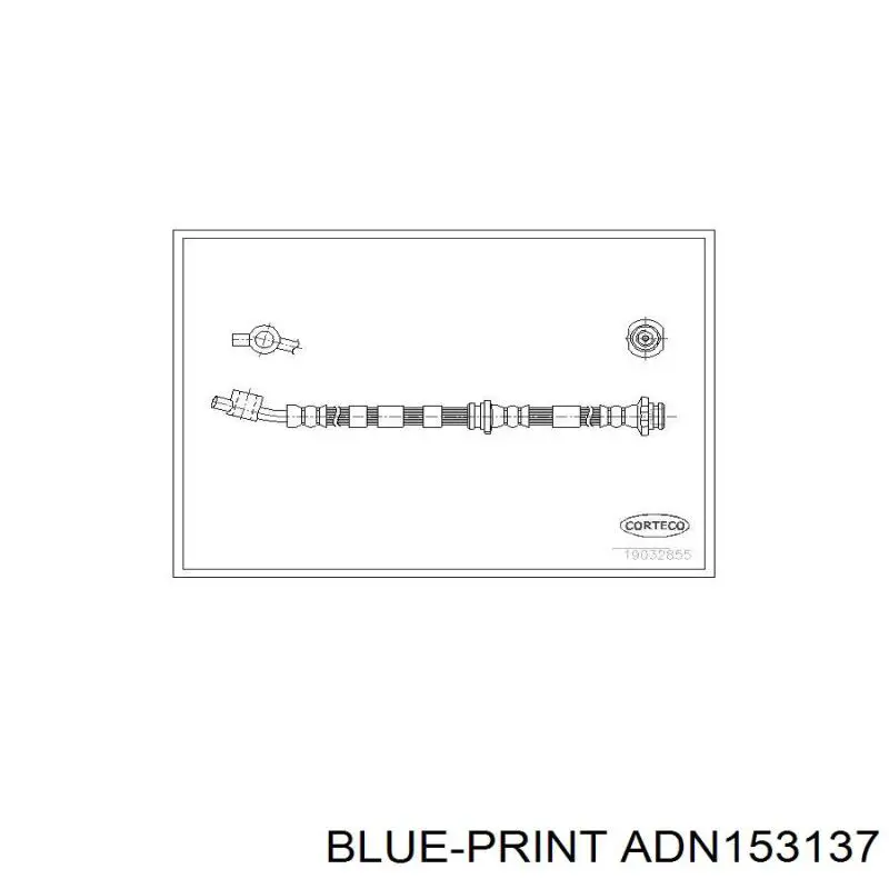 Шланг тормозной передний, левый Nissan/Infiniti 462102F002 цена, от 10.47 USD