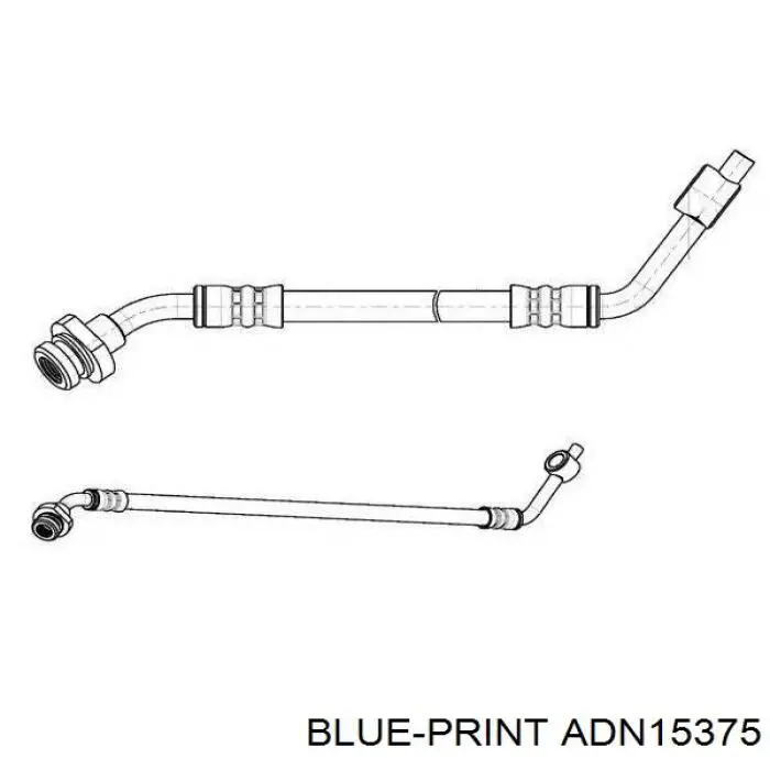 Купить 462110X800 Nissan/Infiniti Шланг тормозной передний левый